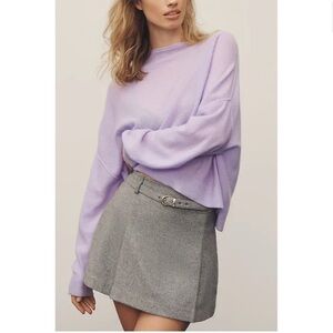 Pilcro Light Purple Women's Sweater